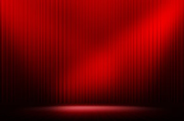 Red stage light as background