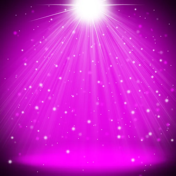 Purple stage light christmas background