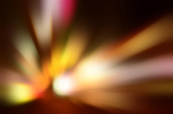 Abstract motion blur of night lights for background