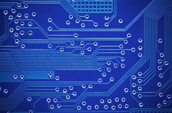 Lines and solder joints of the modern circuit board