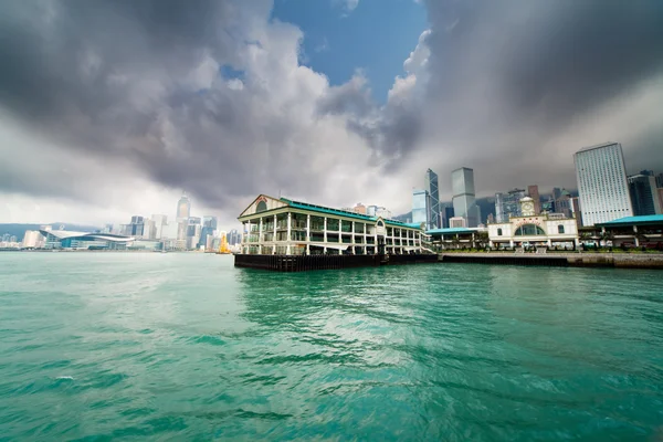 Ferry Pier in Central, Hong Kong