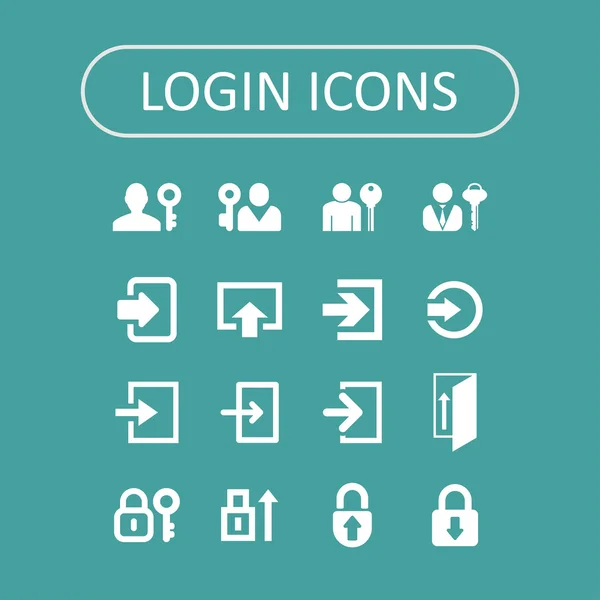 Login icons