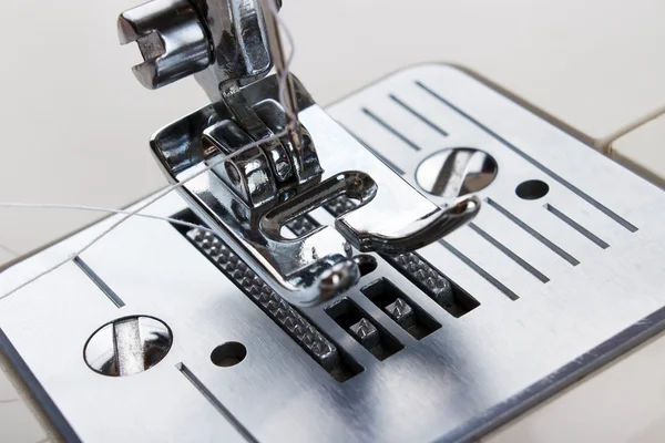 Sewing machine closeup