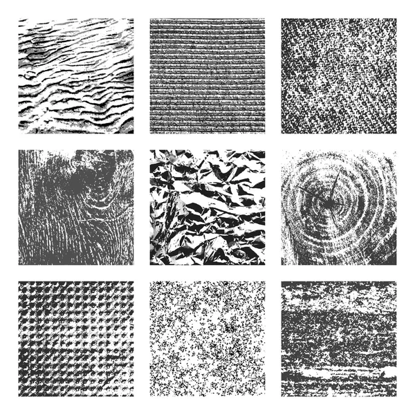 Collection of 9 square textures