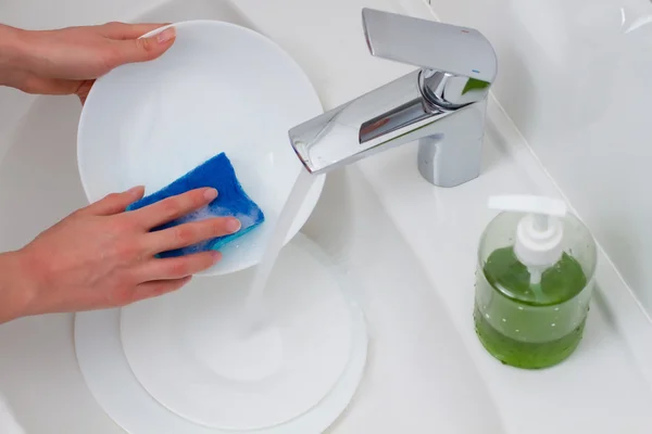 Hand wash dishes - 图库照片margostock#621