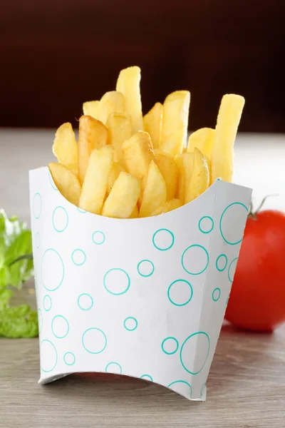 French Fries in Fast Food container