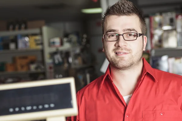 Hardware store employee