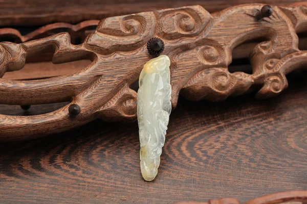 Jade pendant with Chinese characteristics