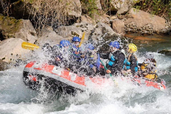 People, Rafting as extreme and fun sport