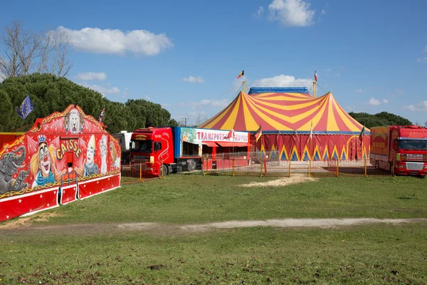 Tent of a circus