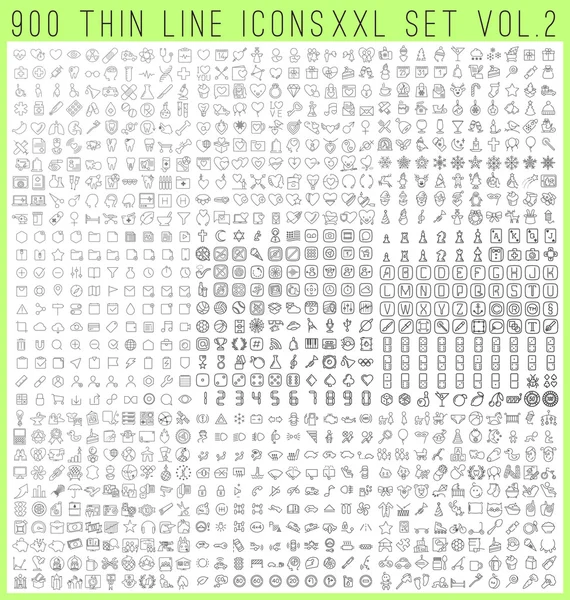 Thin line icons exclusive  icons