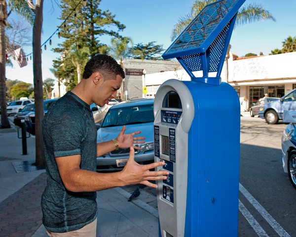 Frustration with the parking meter
