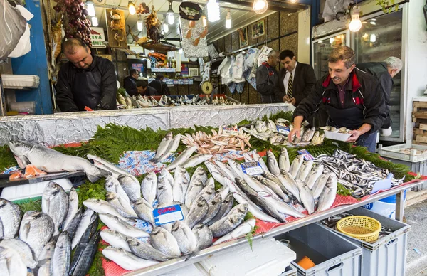 Fish Turkish market street