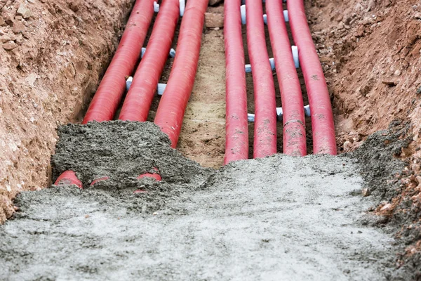 Corrugated pipes for electrical installation