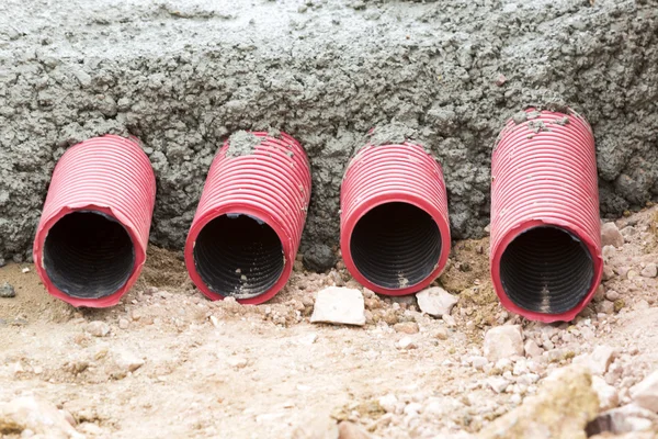 Corrugated pipes for electrical installation