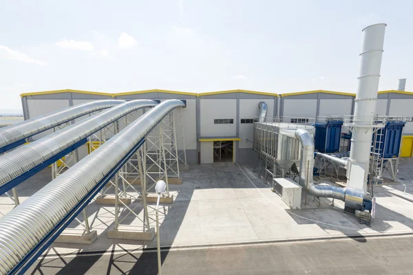 Waste plant pipelines