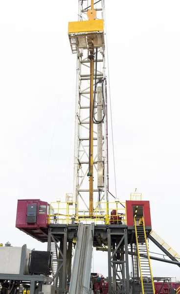 Gas drilling machine platform