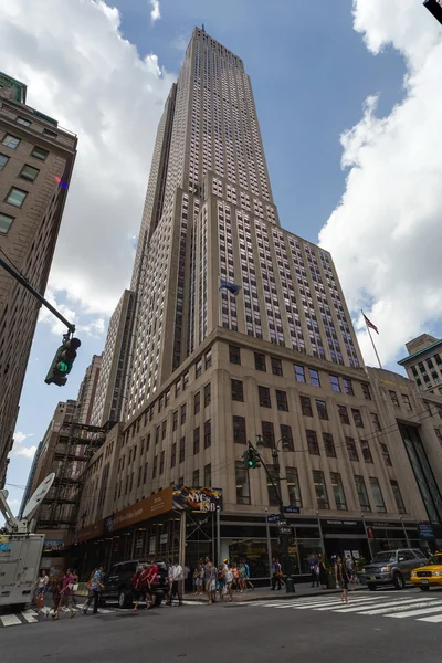 New York City, NY/USA - circa July 2015: Empire State  Building