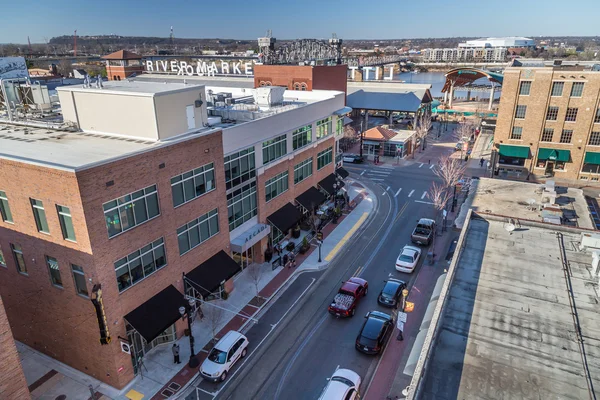 Little Rock, AR/USA - circa February 2016: Downtown of Little Rock,  Arkansas