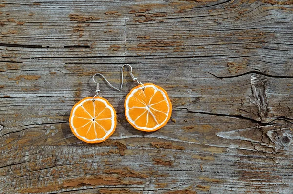 Earrings oranges