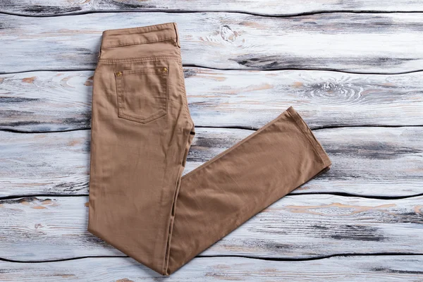 Womans brown casual pants.