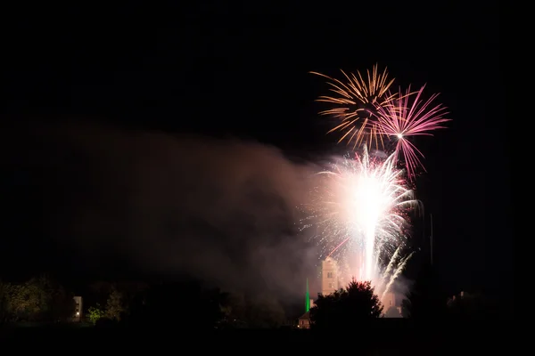 Fireworks over the Loretto Church