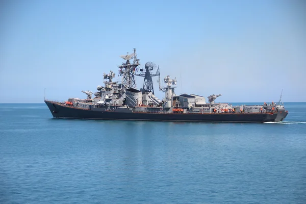 Modern Russian warship