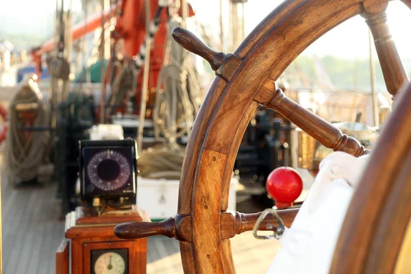 Ancient navigation equipment sailing ship