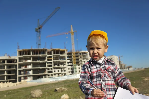 Little boy in the form builder