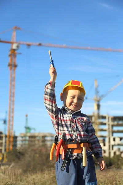 Little boy in the form builder