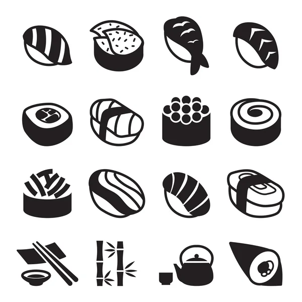 depositphotos_99281232 stock illustration sushi icons set vector illustration