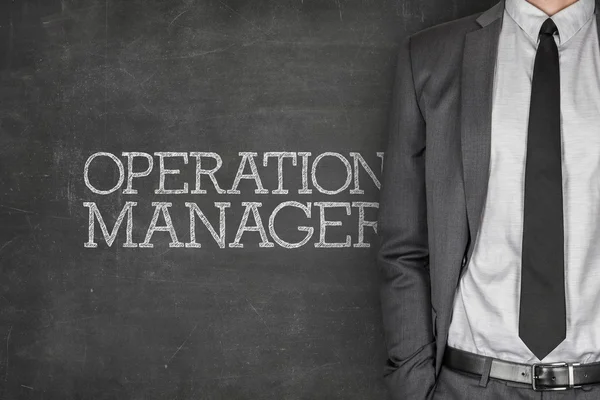 Operations manager on blackboard