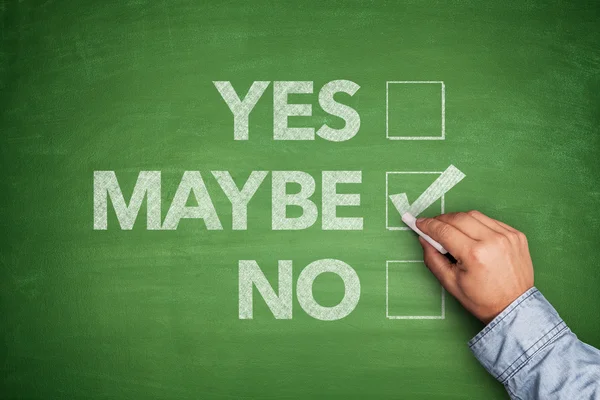 Yes, No or -maybe on Blackboard