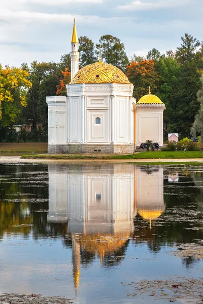 Turkish Bath Pavilion in Catherine park in Tsarskoye Selo, Saint Petersburg