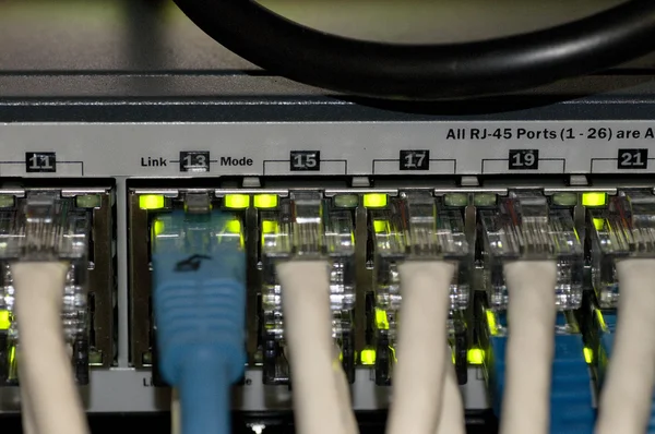 Ethernet Network Switch with ethernet cables