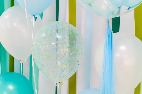 Pastel color balloons for background