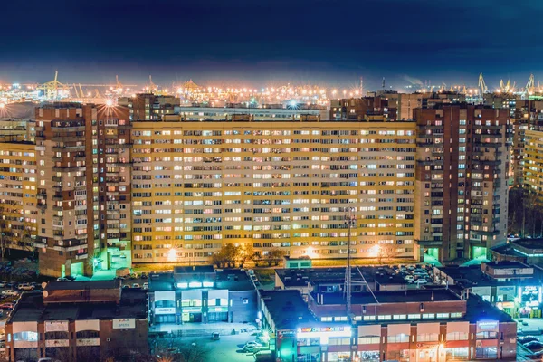 St. Petersburg at night