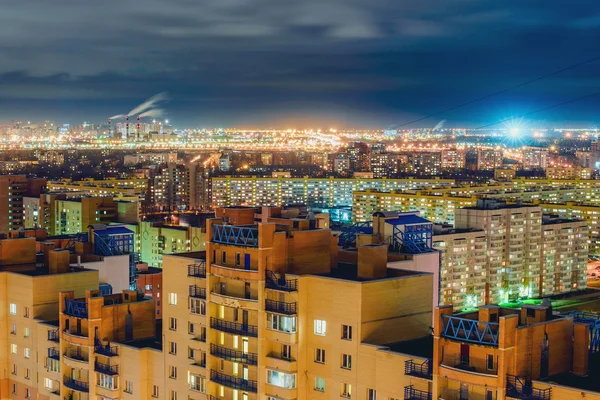 St. Petersburg at night