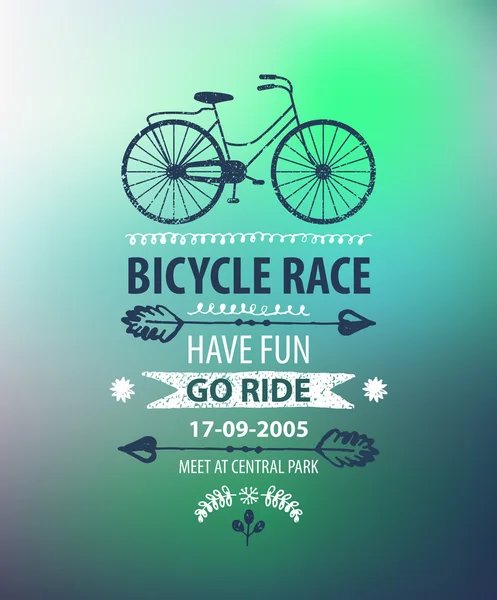 Bike race banner