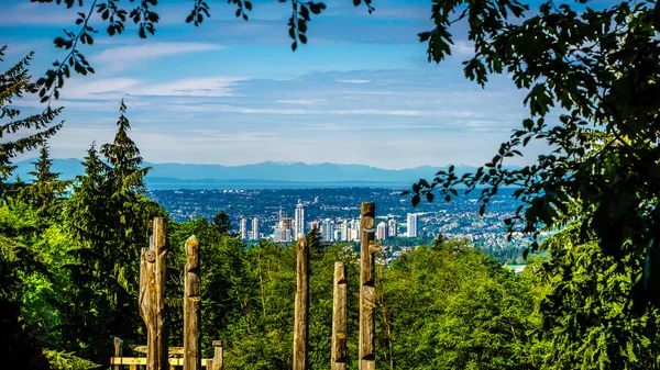 Skyline of Burnaby and the Vancouver Lower Mainland