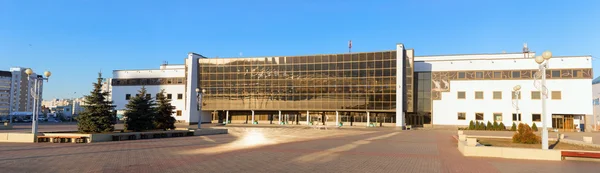 Gomel, Belarus - March 28, 2016:  Palace. The main purpose  conducting games on ice hockey, figure skating competitions.