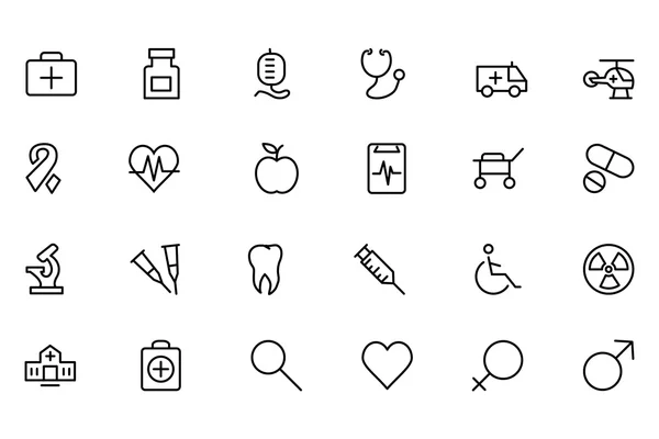 Medical Line Vector Icons 1