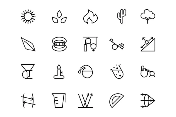 Science Line Vector Icons 7