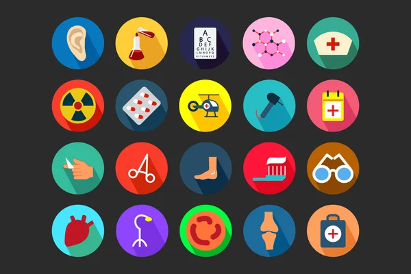 Medical Flat Colored Icons 4