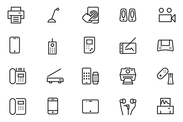 Gadgets Vector Line Icons 3