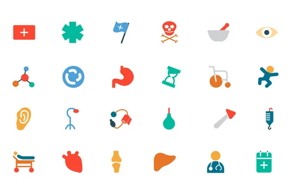 Medical Colored Vector Icons 3