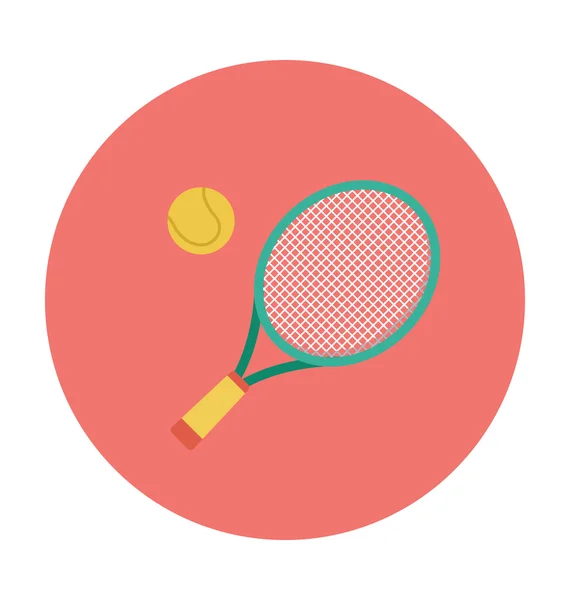 Tennis Colored Vector Icon