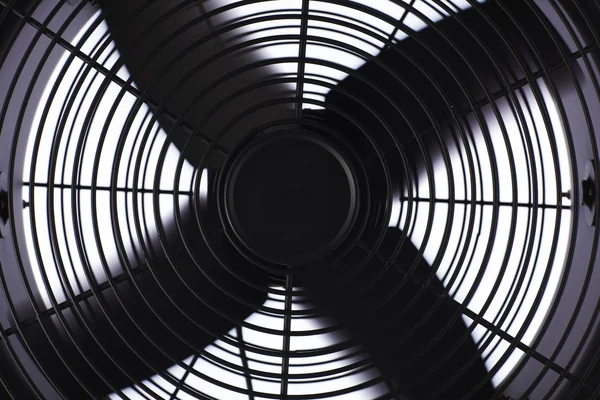 Close up of electric fan