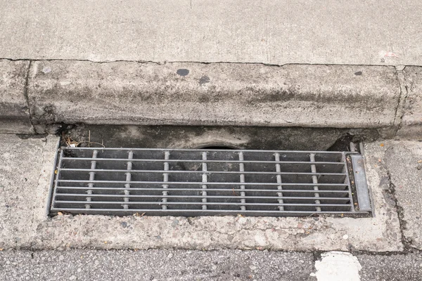 Sewer grate water and rain drain