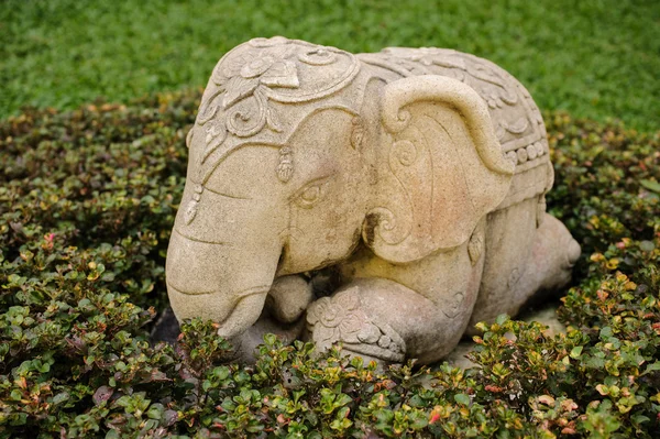 White Elephant statue in Thailand